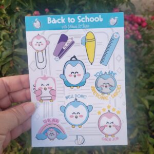 Back To School Sticker Sheet